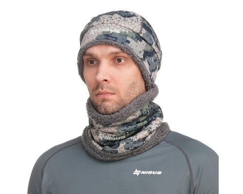 купить Комплект утепленный Thermal duo (шапка, снуд) р. S/M (N-TN-HT-003-S/M) NISUS