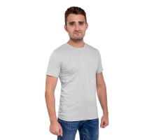Комплект футболок 2 шт., цв.темно-синий/серый меланж р.46 Helios