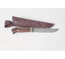 Нож Путник кован ст95*18,со следами ковки, венге, литье (2414)