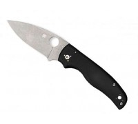 Нож Spyderco SHAMAN CPM S30V Плейн Черный C229GP