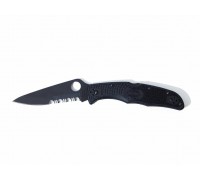 Нож Spyderco ENDURA4 VG-10 TiCN Комби Черный C10PSBBK