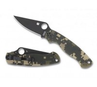 Нож Spyderco PARA MILITARY2 CPM S45VN DLC Плейн Камо C81GPCMOBK2