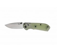 Нож BM565-2101 Mini Freek рук-ть G10/Jade , клинок S90V, стоунвош
