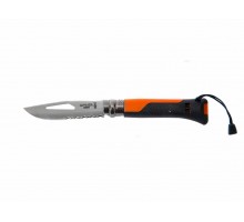 Нож складной Opinel №8 Outdoor оранжевый