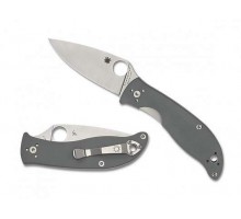 Нож Spyderco POLESTAR CTS BD1N Плейн Серый C220GPGY