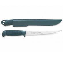 Нож Marttiini 827010 Filleting 6;Y;Модель: 827010Название модели: FILLETING KNIFE BASIC 6Общая длина: 27 смДлина клинка: 15 смМатериал клинка: stainless steelМатерал рукояти: rubber, greenНожны: пластикПредприятие J.Marttiini Puukkotehdas Oy было основано