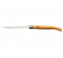 Нож складной филейный Opinel №15 Beechwood нержавеющая сталь, бук