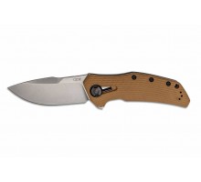 Нож Zero Tolerance K-308 клинок 95мм, рук-ть титан/Coyote tan G10CPM 20CV