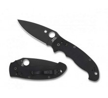 Нож Spyderco MANIX2 XL CPM S30V DLC Плейн Черный DLC C95GPBBK2