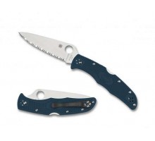 Нож Spyderco ENDURA4 K390 Серрейтор Синий C10FSK390