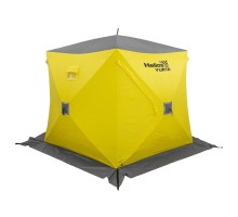 Палатка зимняя утепл. ЮРТА Premium желтый/серый (HS-WSCI-P-YG) Helios