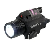 Подствольный фонарь Veber FL-04 с лазером