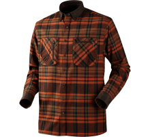 РУБАШКА HARKILA PAJALA BURNT ORANGE CHECK