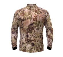 ФУТБОЛКА ТЕРМОБЕЛЬЁ KRYPTEK HOPLITE MERINO WOOL LS ZIP HIGHLANDER