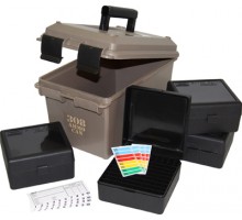 Ящик для хранения MTM ACC308 в комплекте с кейсами для патронов RM-100