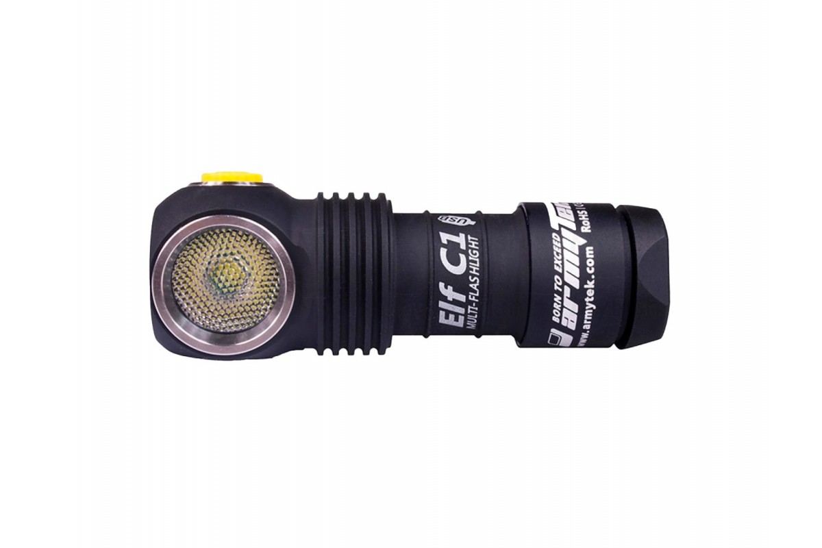 Приобрести ФОНАРЬ ARMYTEK ELF C1 MICRO-USB, ТЁПЫЙ / XP-L / 1050 LM от 8040  р. товаров для охоты и рыбалки| Ohota-rybalka.ru