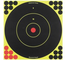 Мишень бумажная Birchwood Shoot•N•C® Bull's-eye Target 300мм 12шт