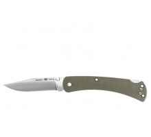 Нож складной Buck Slim Hunter Pro зелёный cat.12105
