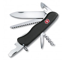 Нож перочинный Victorinox Forester 111мм 12 функций черный