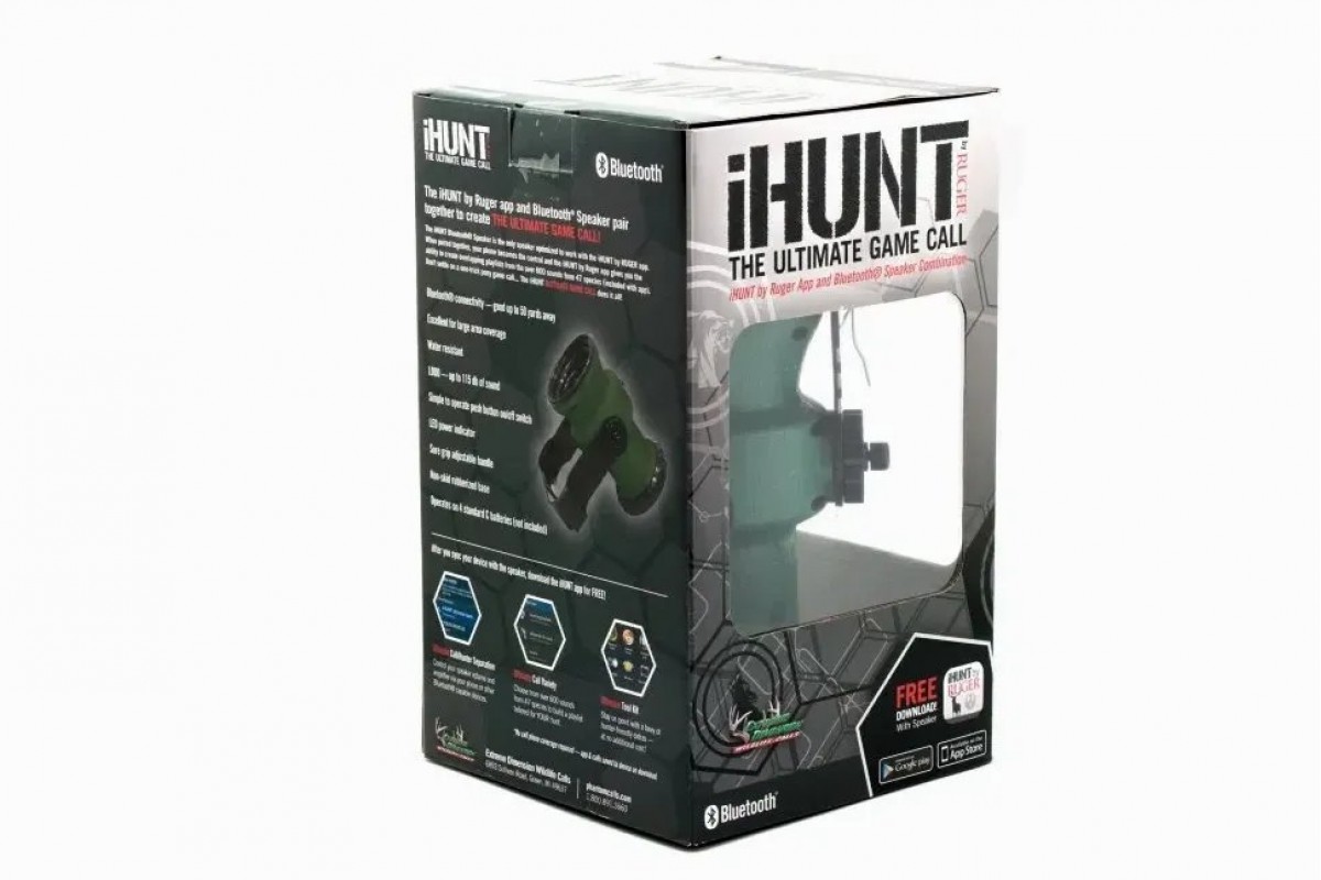 Купить Динамик I-Hunt Speaker EDIHGC с Bluetooth для смартфона на  IOS/Android, 700звуков в комплекте, 100dB от 7990 р. товаров для охоты и  рыбалки| Ohota-rybalka.ru