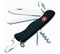 Нож перочинный Victorinox Forester 12 функций черный (0.8363.3)