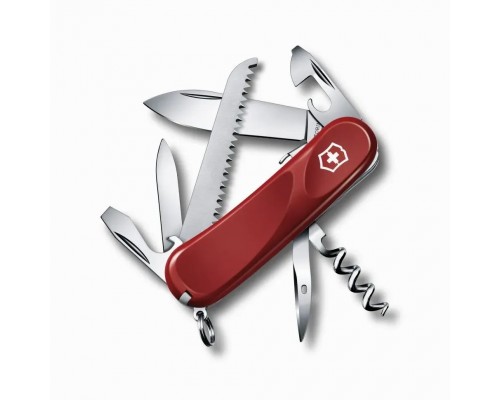 получить Нож перочинный Victorinox Evolution S13 (2.3813.SE) Викторинокс 85мм 14 функций красный