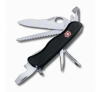 Нож перочинный Victorinox Trailmaster One Hand Wavy Edge (0.8463.MW3) с фиксатором 12 функций черный