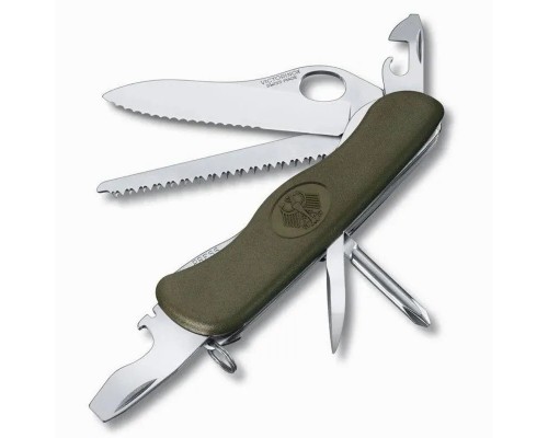 заказать Нож перочинный Victorinox Military 10 функций хаки (0.8461.MW4DE)