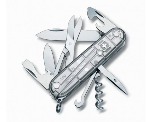 получить Нож перочинный Victorinox Climber 18 функций серебристый (1.3703.T7)