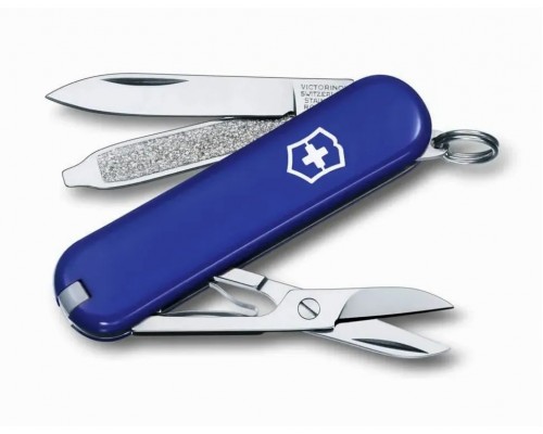 доставка Нож перочинный Victorinox Classic 7 функций синий (0.6223.2)