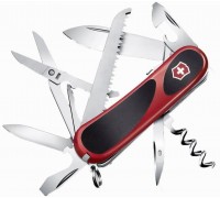 Нож перочинный Victorinox Evo Grip 15 функций красно-черный (2.3913.SC)