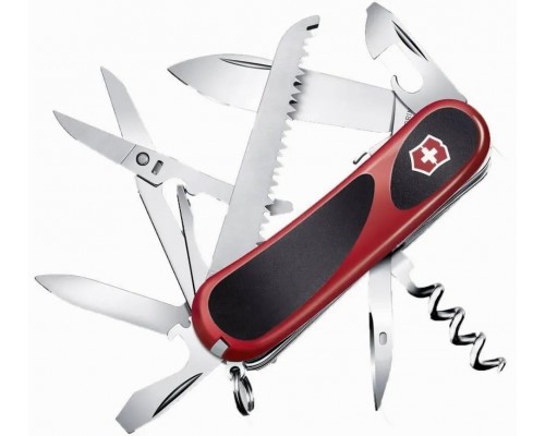 купить Нож перочинный Victorinox Evo Grip 15 функций красно-черный (2.3913.SC)