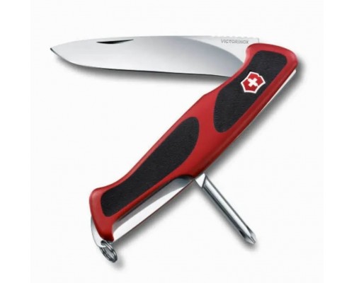 заказать Нож перочинный Victorinox Ranger Grip 5 функций красно-черный (0.9623.C)