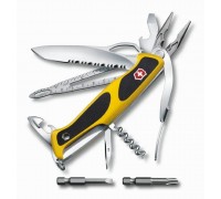 Нож перочинный Victorinox Ranger Grip Boatsman 21 функция желто-черный (0.9798.MWC8)