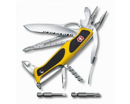 купить Нож перочинный Victorinox Ranger Grip Boatsman 21 функция желто-черный (0.9798.MWC8)