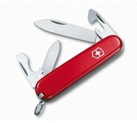 Нож перочинный Victorinox Recruit 10 функций красный (0.2503)