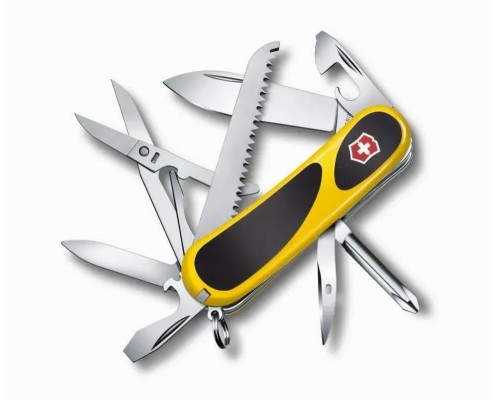 заказать Нож перочинный Victorinox Evo Grip 15 функций желто-черный (2.4913.C8)