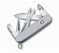 Нож перочинный Victorinox Pioneer X Alox 9 функций серебристый (0.8231.26)