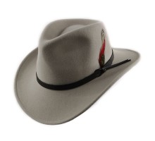 Ковбойская шляпа Стелион Светло-серая