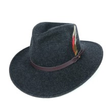 Шляпа меланж Outback с большими полями