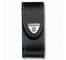 Чехол из нат.кожи Victorinox Leather Belt Pouch черный (4.0520.31) с поворотным механизмом