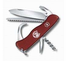 Нож перочинный Victorinox EQUESTRIAN (0.8583) Викторинокс 111мм 12 функций красный