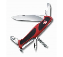 Нож перочинный Victorinox Ranger Grip 11 функций красно-черный (0.9553.C)