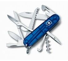 Нож перочинный Victorinox Huntsman 15 функций синий прозрачный (1.3713.T2)