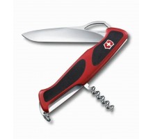 Нож перочинный Victorinox Ranger Grip 5 функций красно-черный (0.9523.MC)