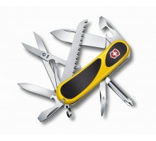 Нож перочинный Victorinox Evo Grip 15 функций желто-черный (2.4913.SC8)