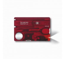 Швейцарская карта Victorinox Swiss Card Lite 13 функций блистер красная (0.7300.T)