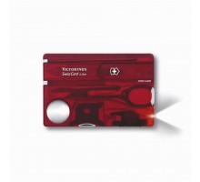 Швейцарская карта Victorinox Swiss Card Lite 13 функций красная (0.7300.T)
