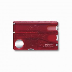 Швейцарская карта Victorinox Swiss Card Nailcare 10 функций красная (0.7240.T)