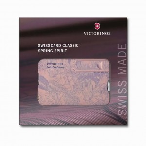 Швейцарская ка Victorinox Swiss Card Classic 10 функций розовый (0.7155)